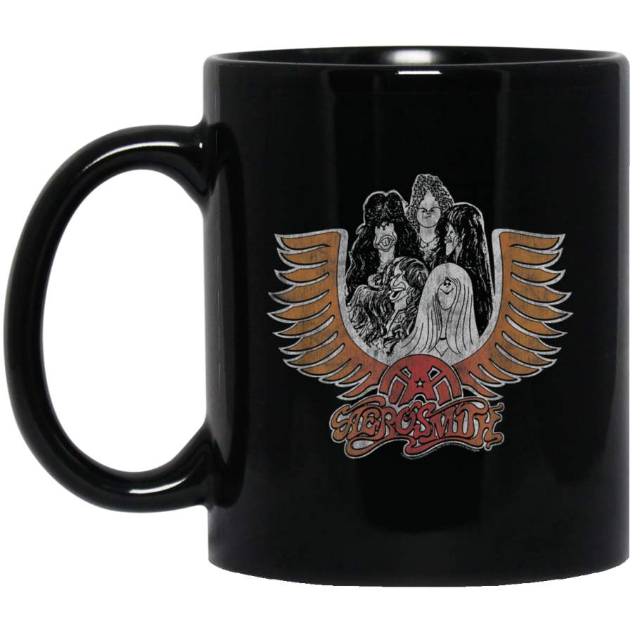 Aerosmith – Re-Vamped Draw the Line Black Mug