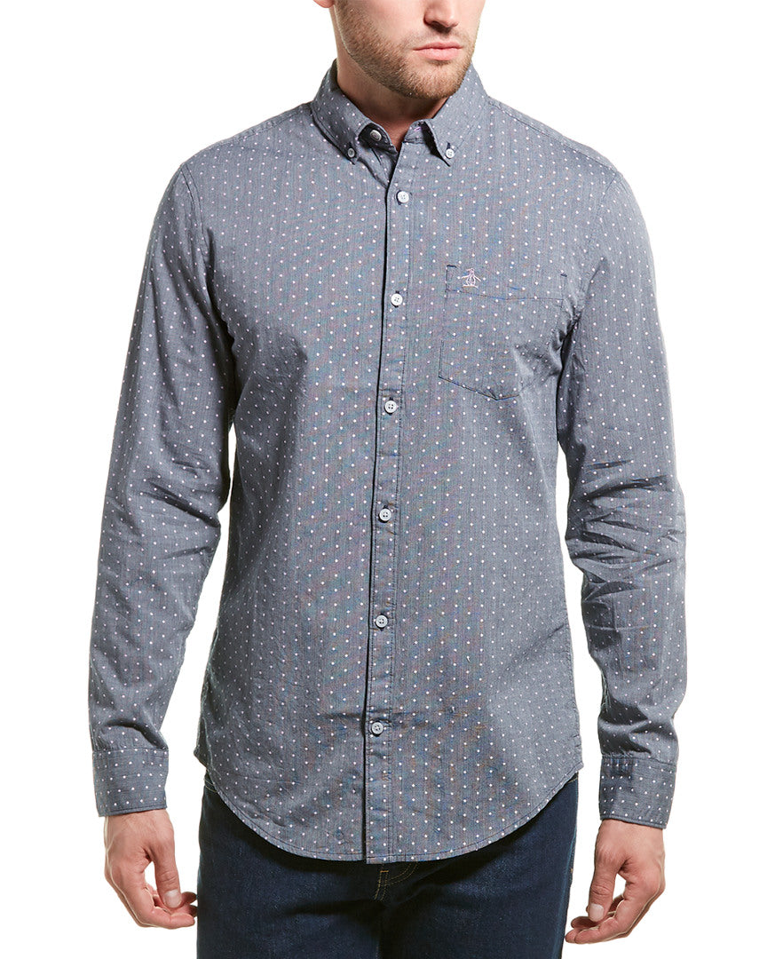 Original Penguin Eoe Dobby Woven Shirt