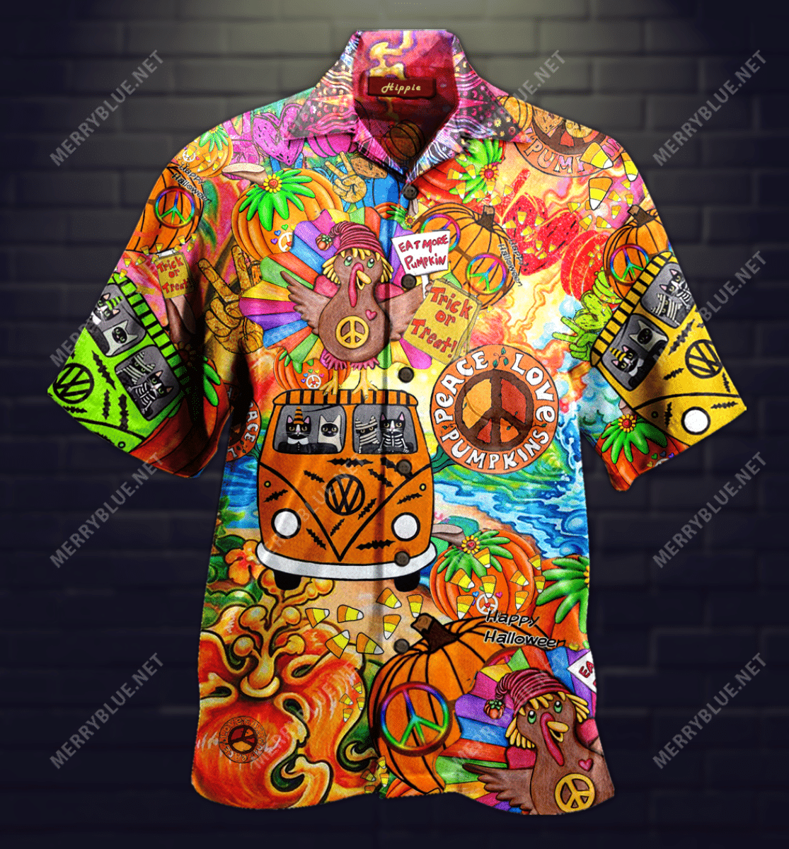 Find Hippie Halloween Unisex Hawaii Shirt Ha22816