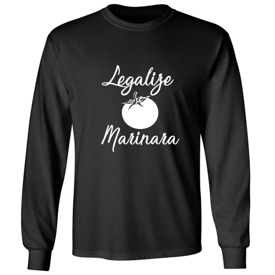 Legalize Marinara Adult Long Sleeve T-shirt