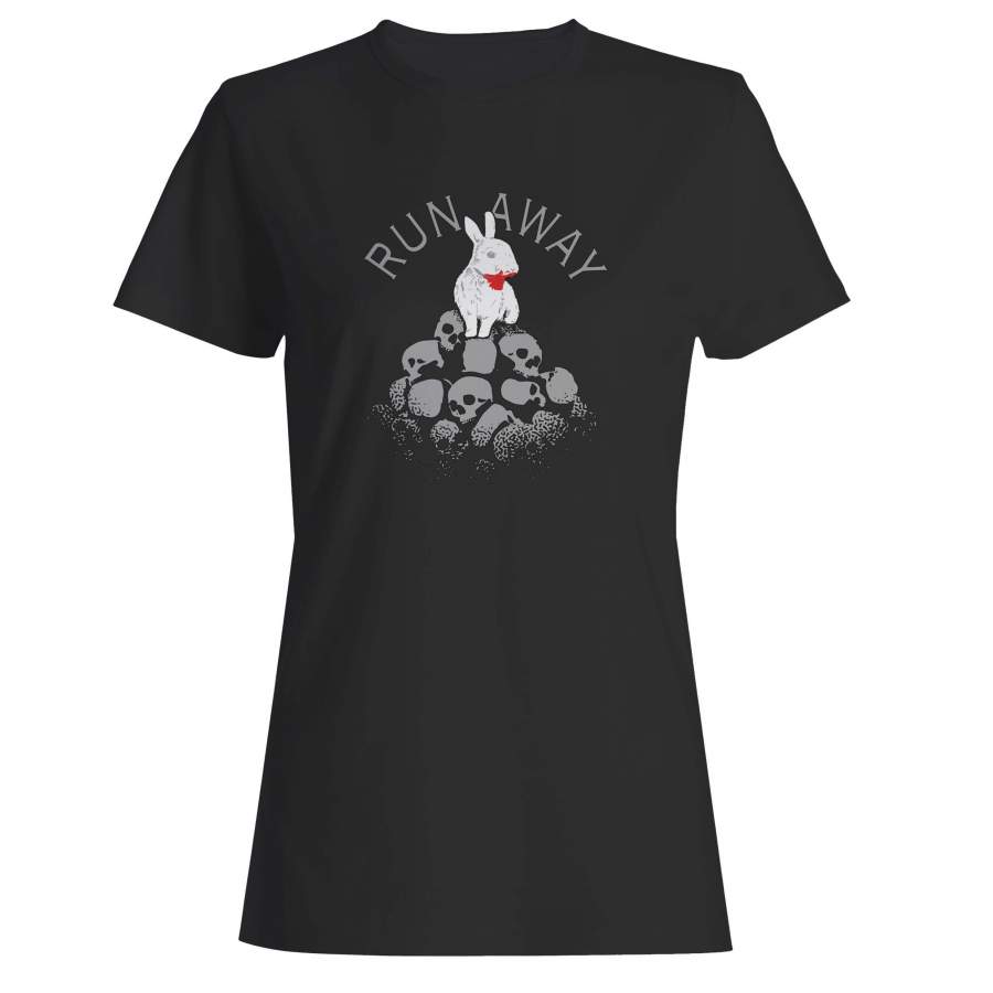 Run Away Killer Bunny Woman’s T-Shirt