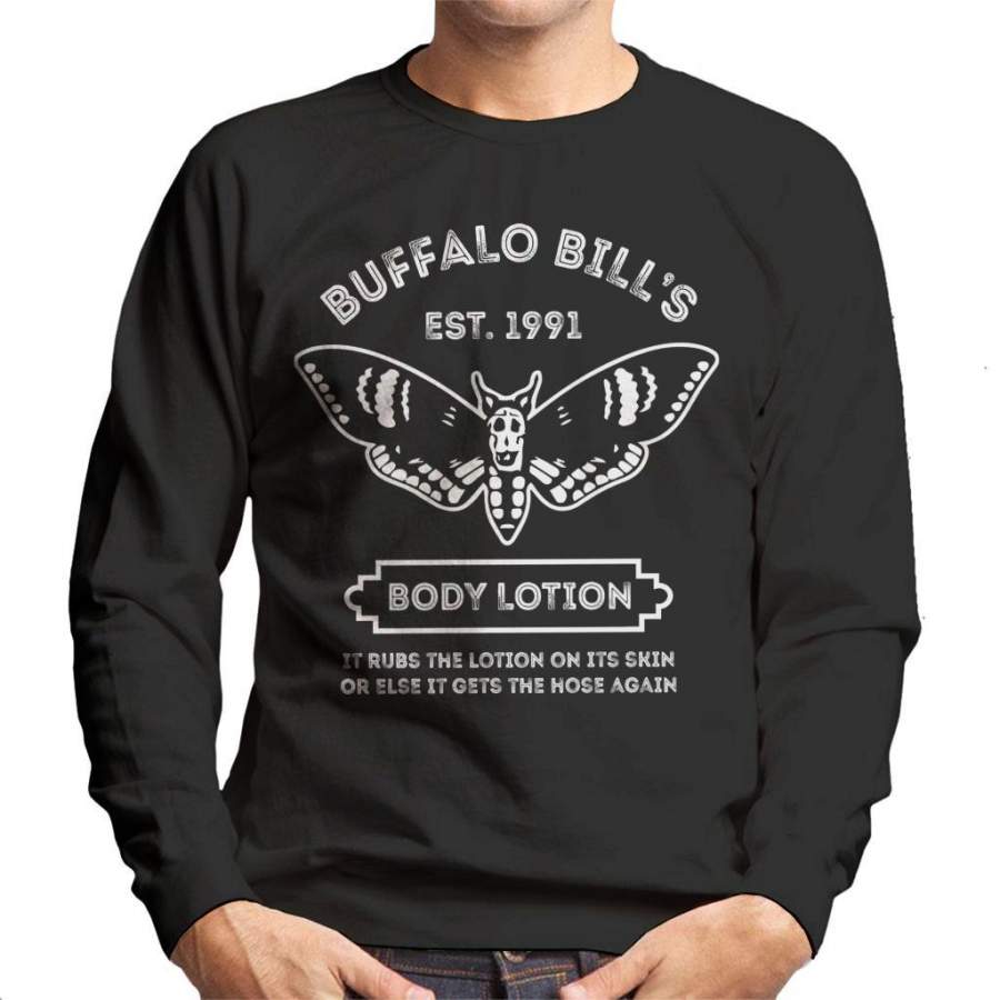 Silence Of The Lambs Buffalo Bills Body Lotion Men’s Sweatshirt