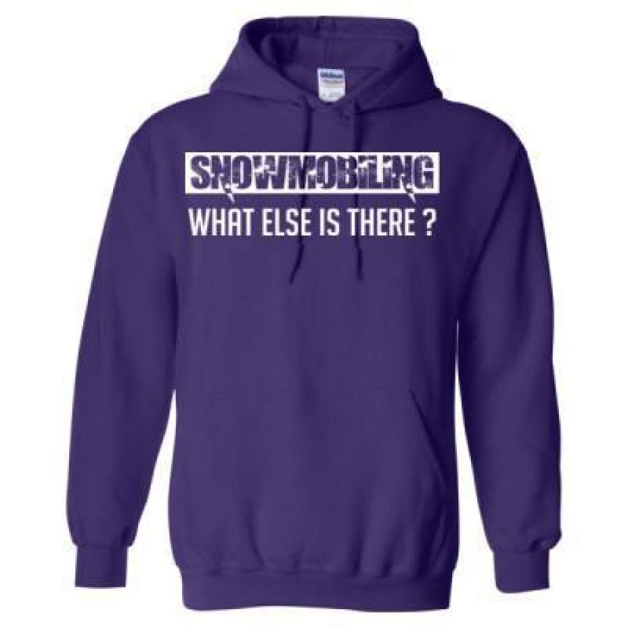 AGR Snowmobiling What Else Is There – Heavy Blend™ Hooded Sweatshirt