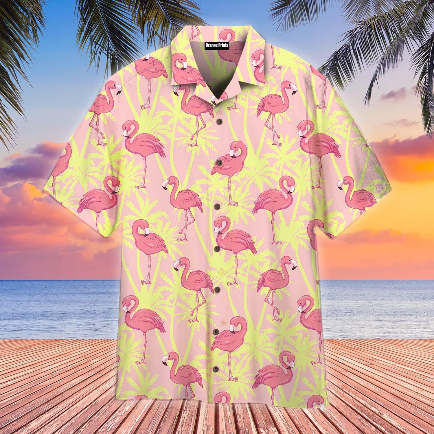 Tropical Flamingo Hawaii Shirt For Men Women Ha76043