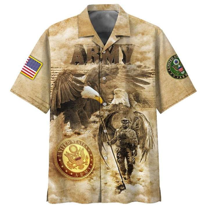 Amazing Us Army Veteran Memorial Day Hawaiian Shirt Pre11806