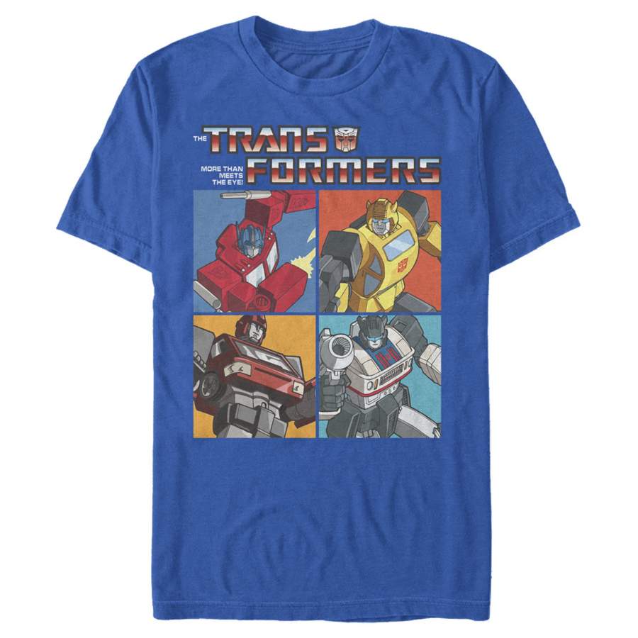 Transformers Men’s Autobots Character Box  T-Shirt