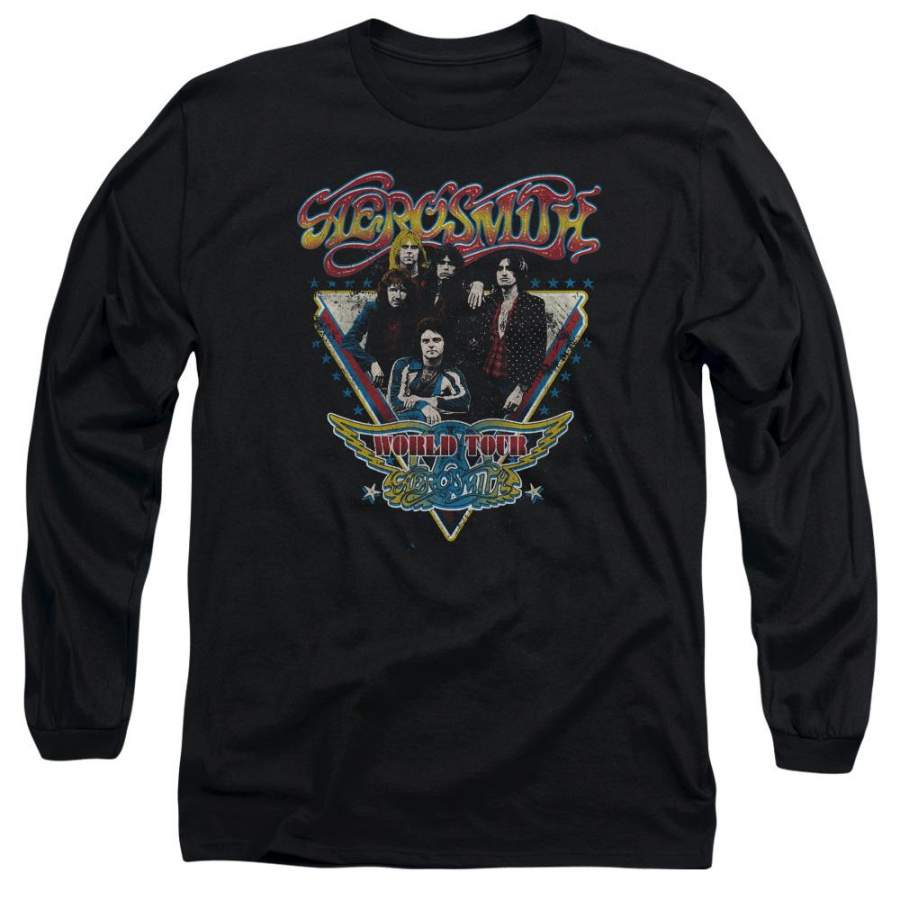 Aerosmith – Triangle Stars Long Sleeve Adult 18/1