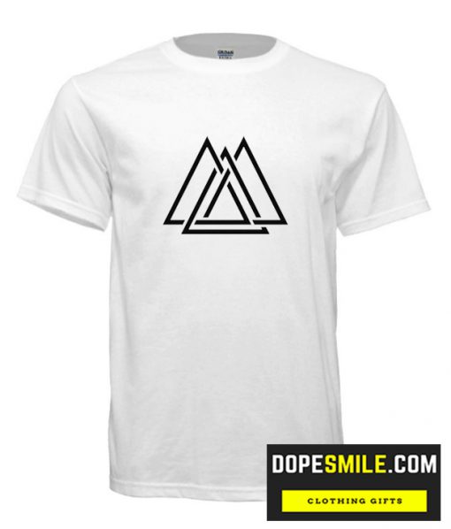 Triangle Maze Shapes cool T Shirt