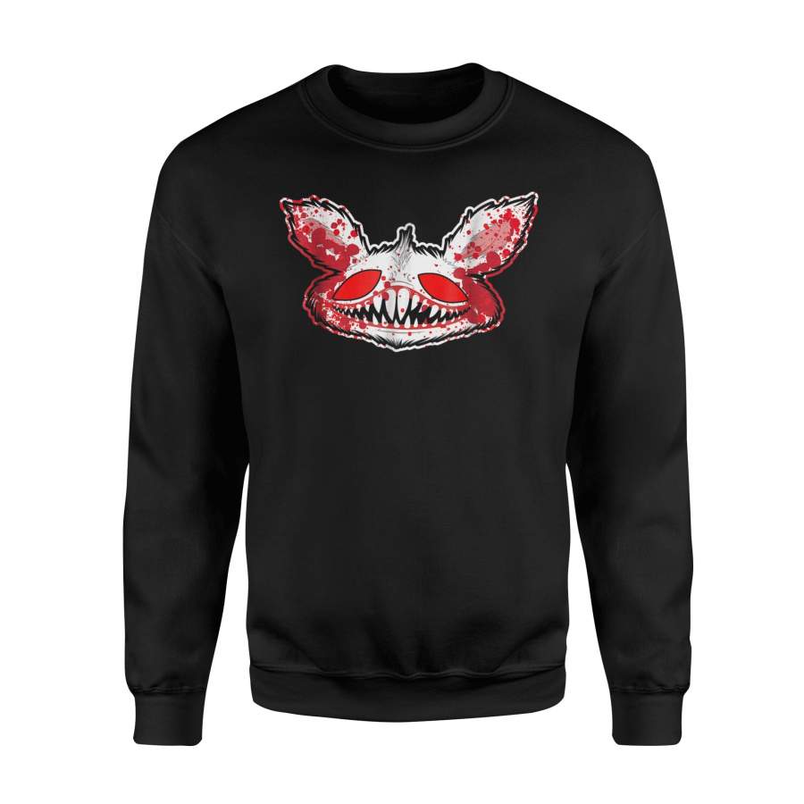 Killer Bunny Halloween Horror Halloween Sweatshirt