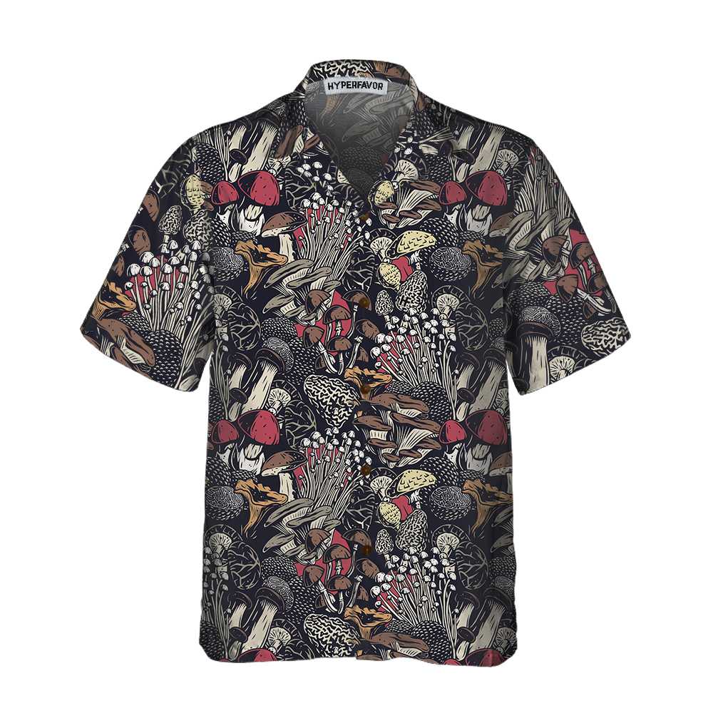 Mushroom Forest Hawaii Unique Print Shirt For Men Women Ha64290