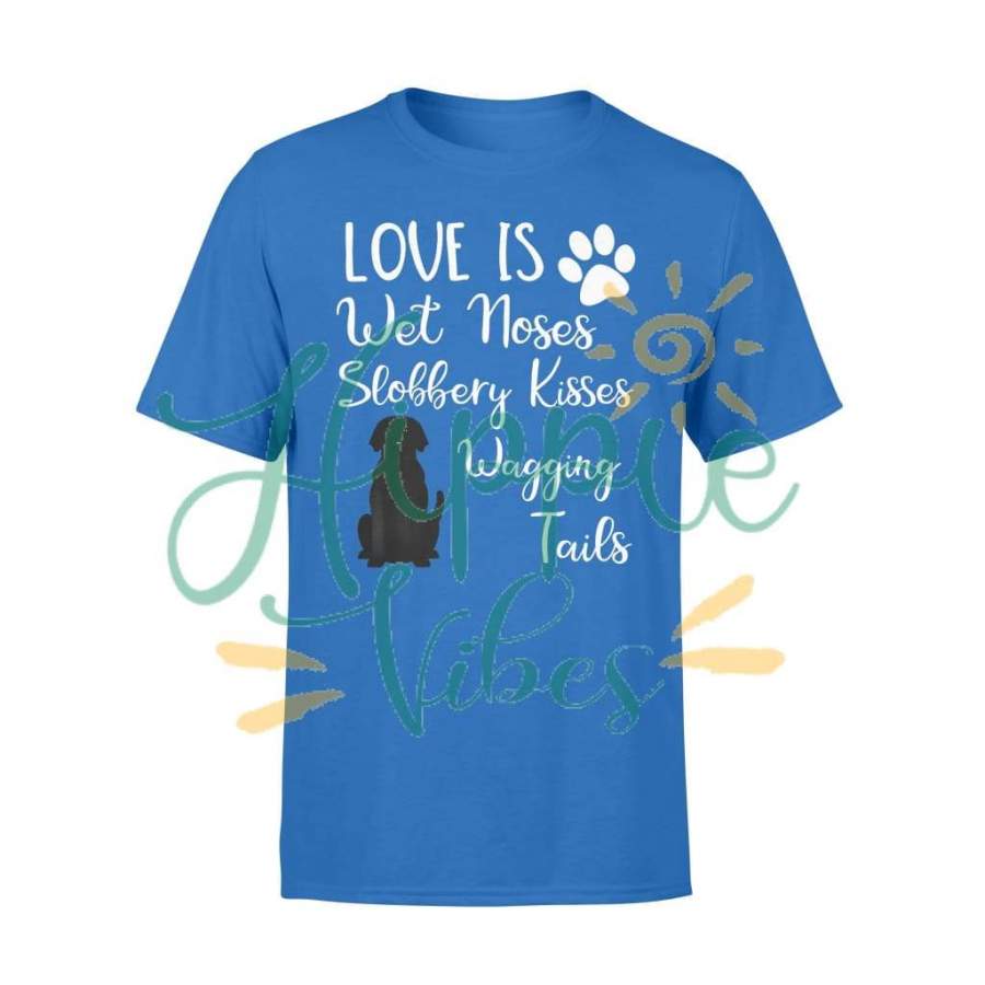 Dog gift idea Black Labrador Retriever Love My Puppy Saying Quotes T-Shirt – Standard T-shirt