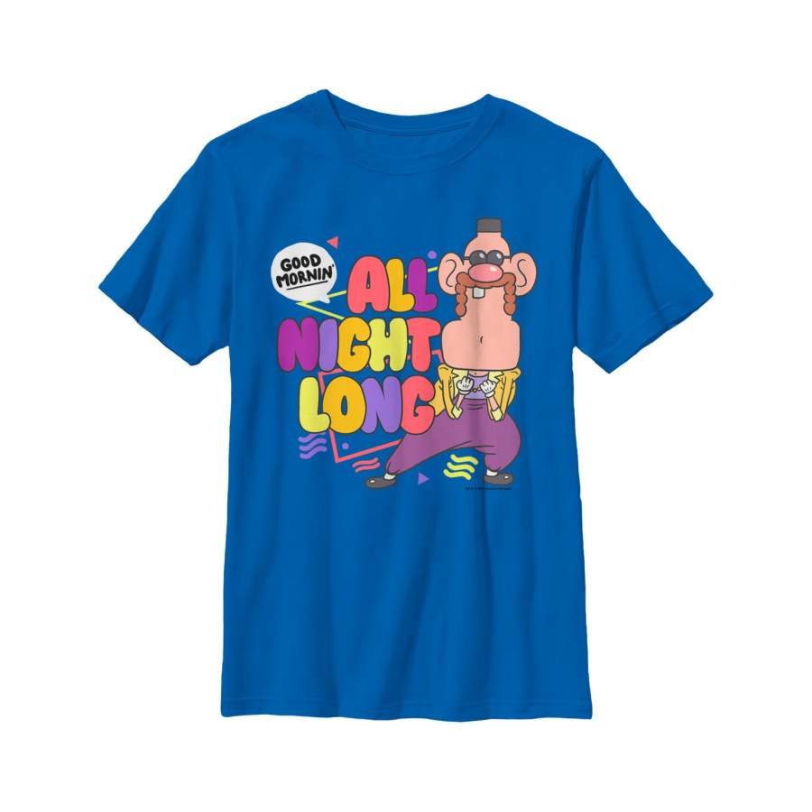 Uncle Grandpa Boy’s Good Morning All Night T-Shirt