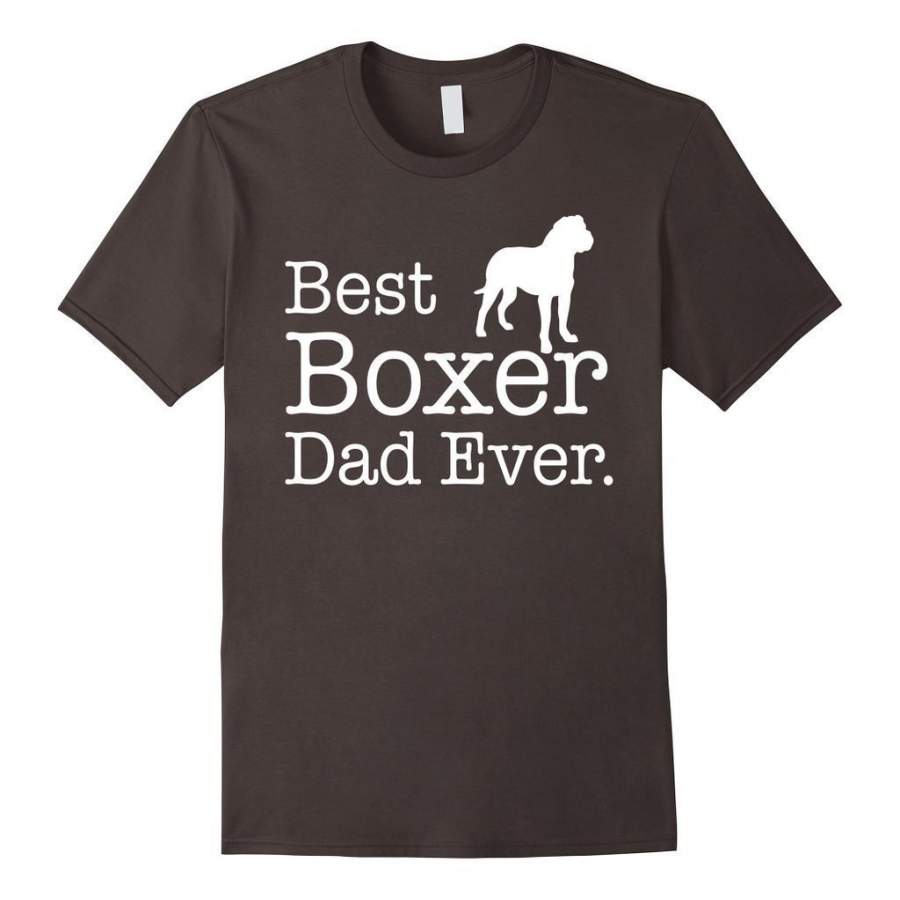 Best Boxer Dad Ever Pet Kitten Animal Parenting T-shirt