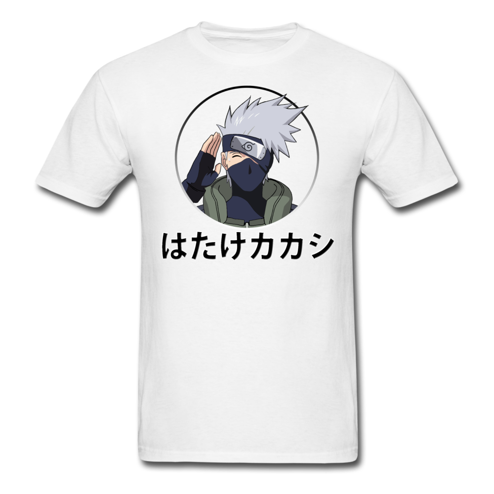 Kakashi Katakana Naruto Anime T-Shirt - Kieran Shop