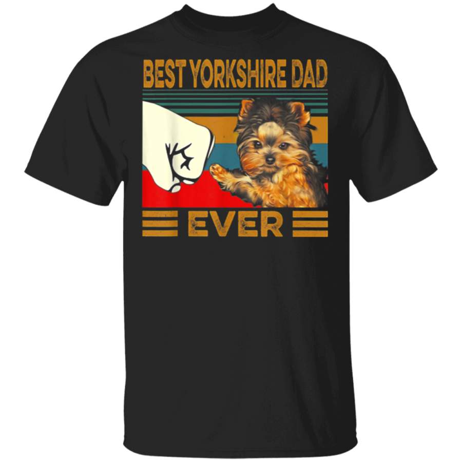 Best Yorkshire Dad Ever Retro Vintage TShirt