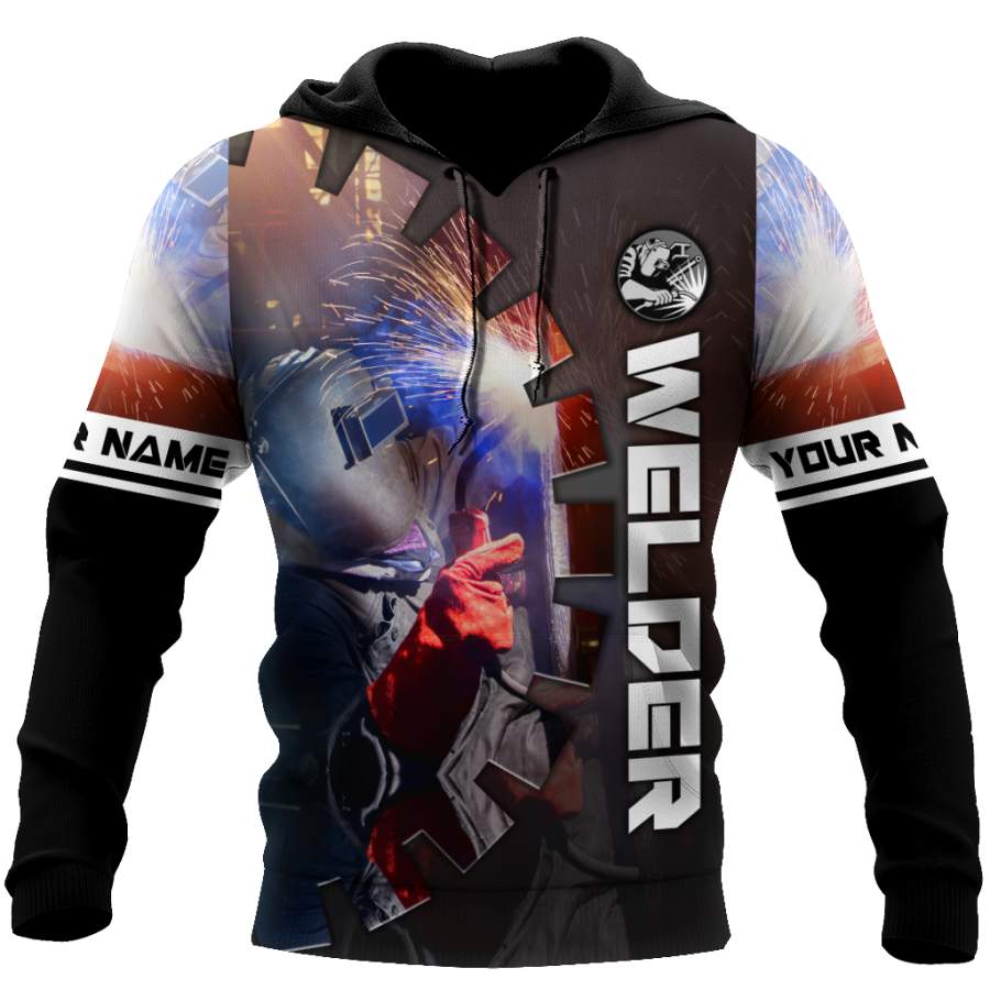 All Over Printed Welder Hoodie DA07102003-MEI