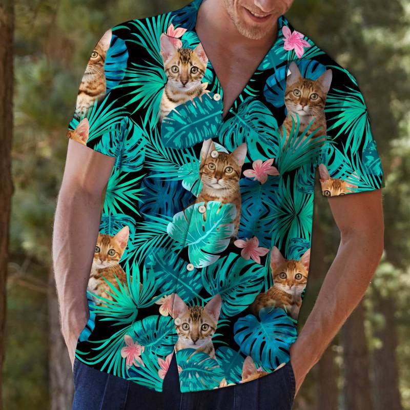 Tropical Bengal Hawaiian Shirt Ha30999