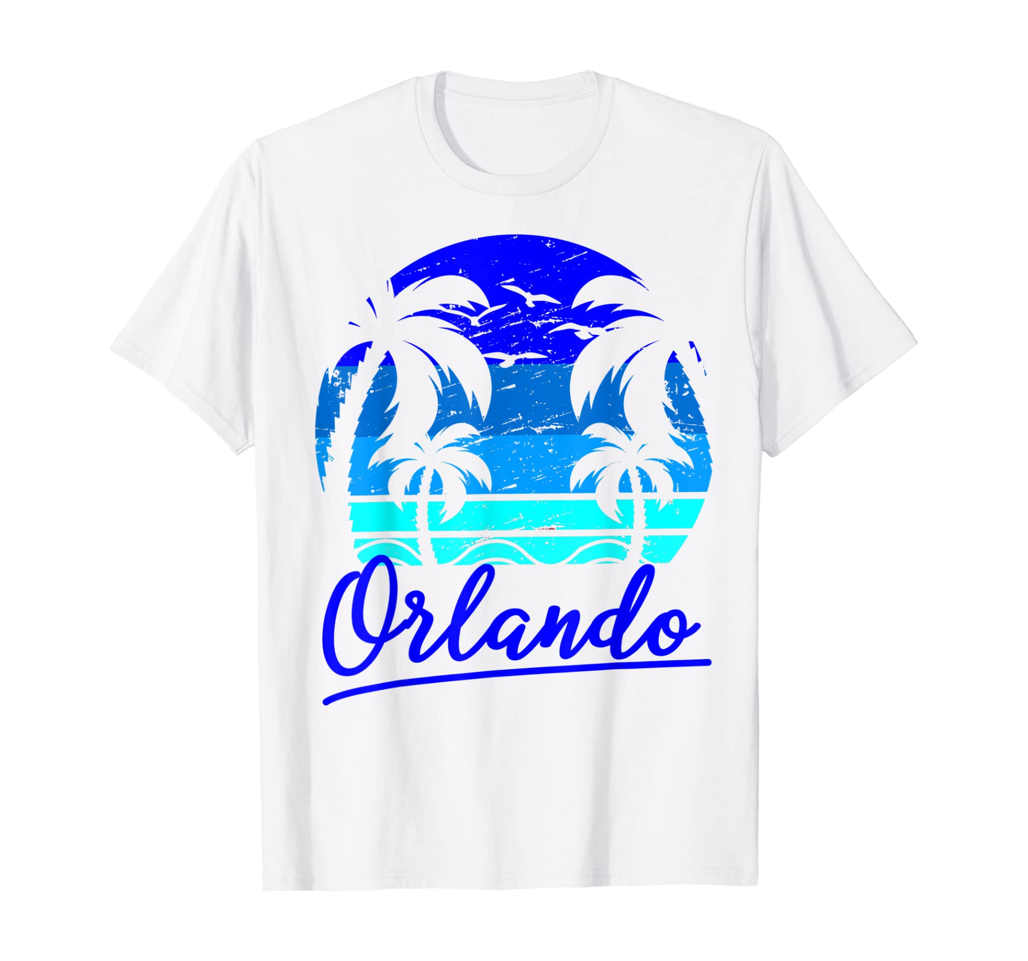 Orlando Florida Tropical Summer Beach Vacation Gift T-Shirt