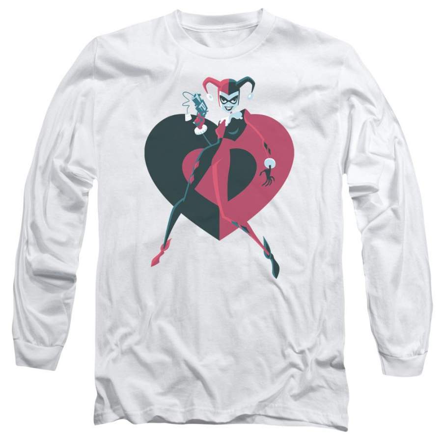 Batman – Harely  Heart Long Sleeve Adult 18/1