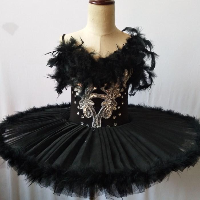 White Black Tutu Ballet Feather Swan Lake Dress Women Child Girls Professional Ballet Tutu Ballerina Dress Kids Girls Dance Wear alx