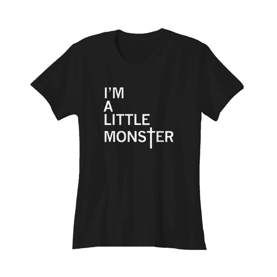 I’m A Little Monster Lady Gaga Vtg Women’s T-Shirt