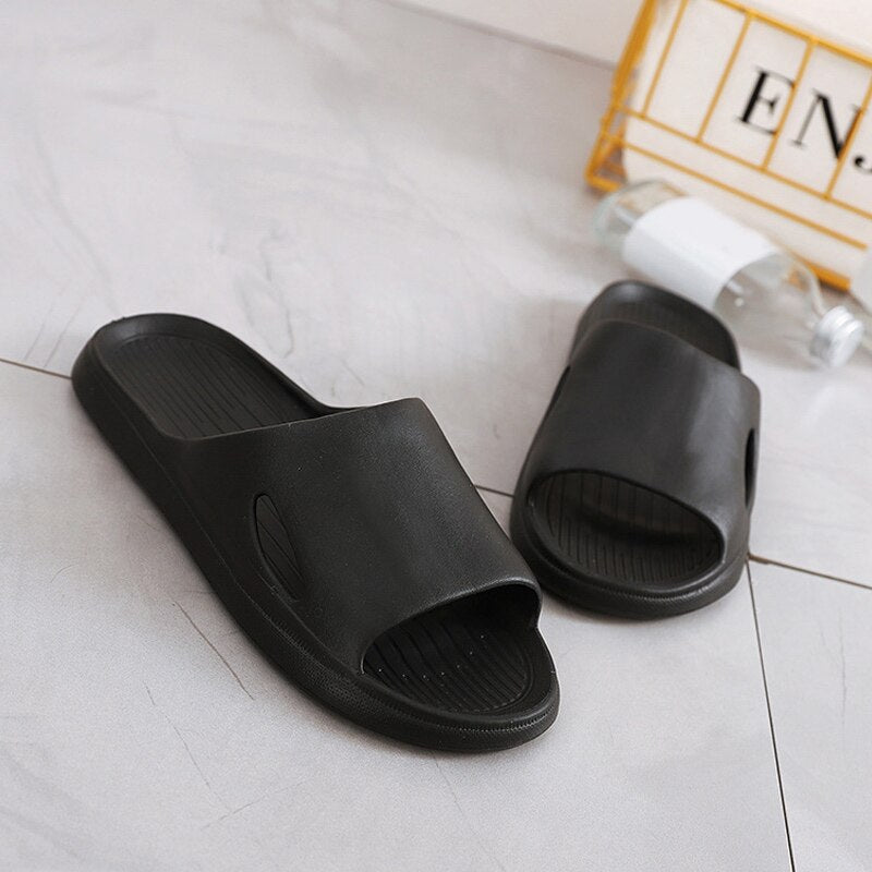 Microdeer Bathroom Slippers Women Men Home Shoes Soft Soled Candy Colors Household Indoor Female Sandals Ladies Slides Casual Summer 2022