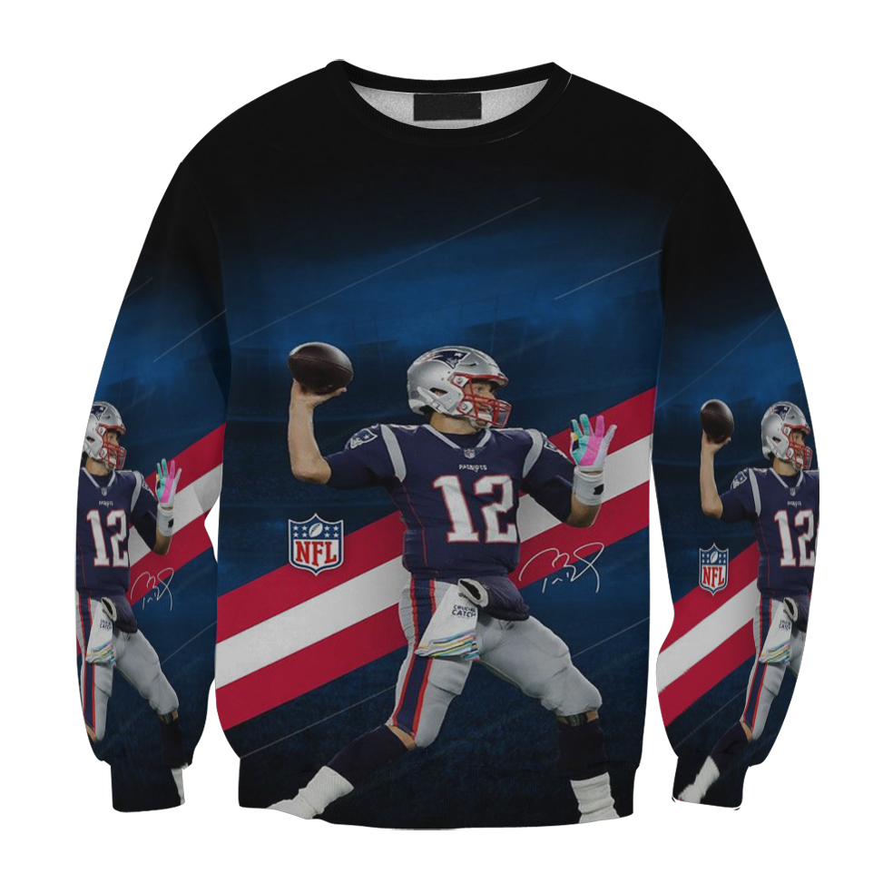 New England Patriots Tom Brady8 Gift For Fan 3D Full Printing Sweatshirt