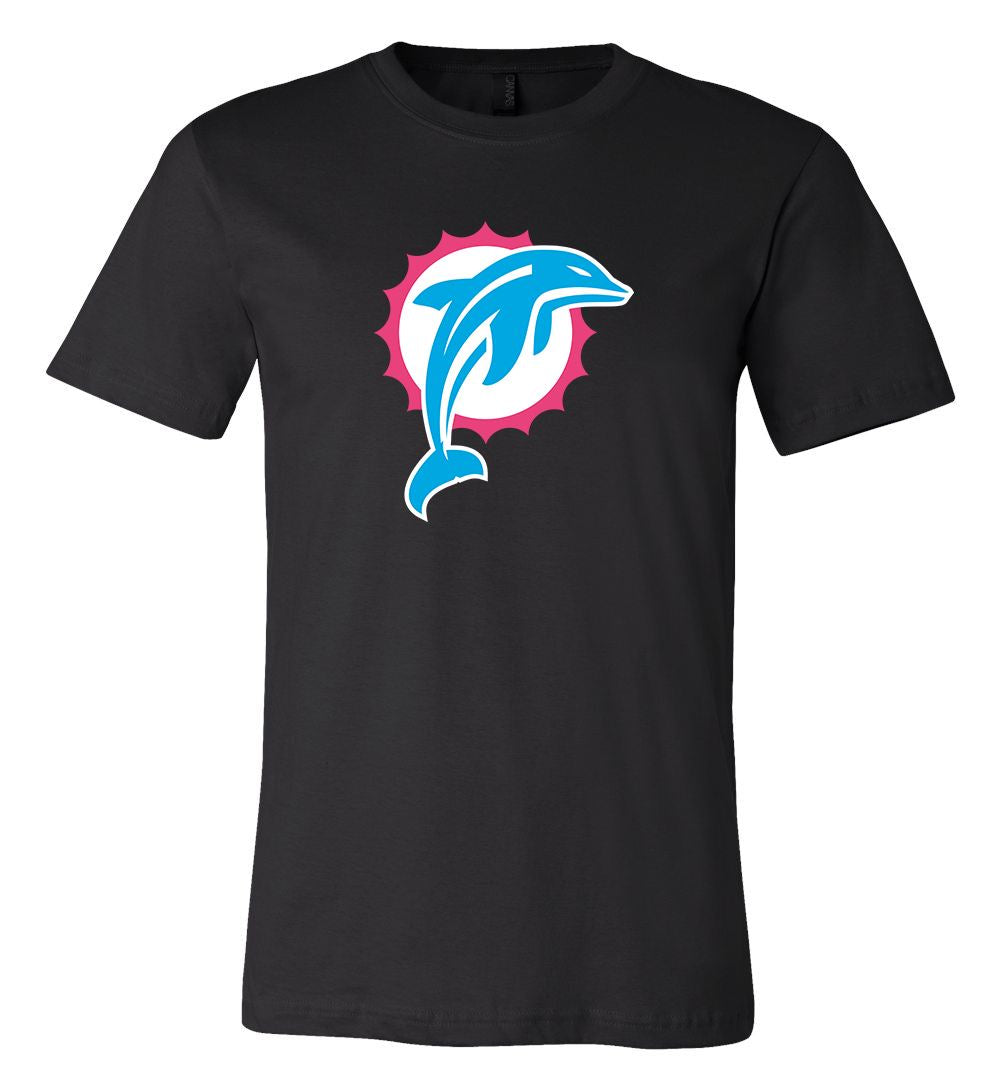 Miami Dolphins Alternate Future Logo Team Shirt 6 Sizes S-3Xl!!