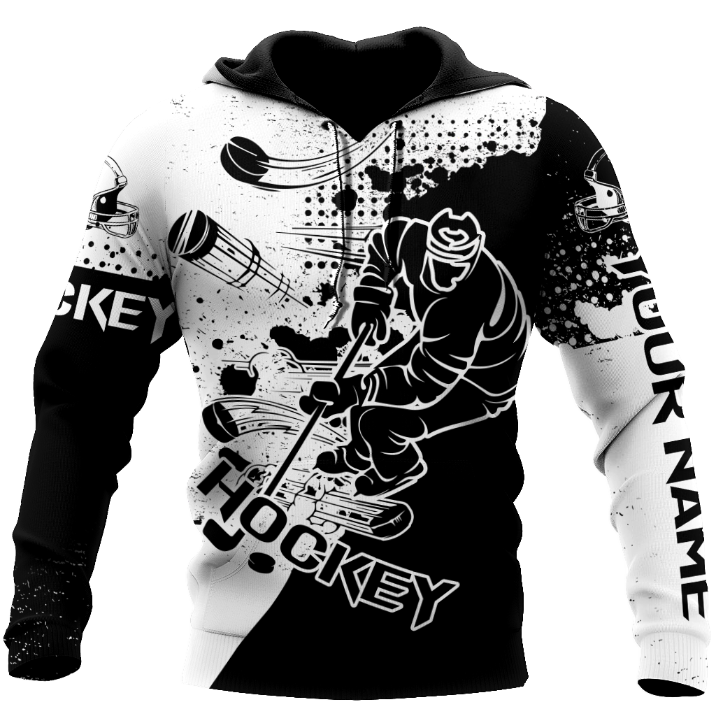 3D All Over Printed Hockey Unisex Shirts Custom Name XT