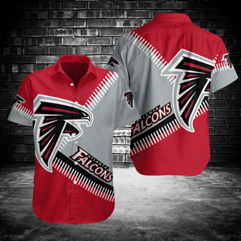 Atlanta Falcons Button Shirt Bg831