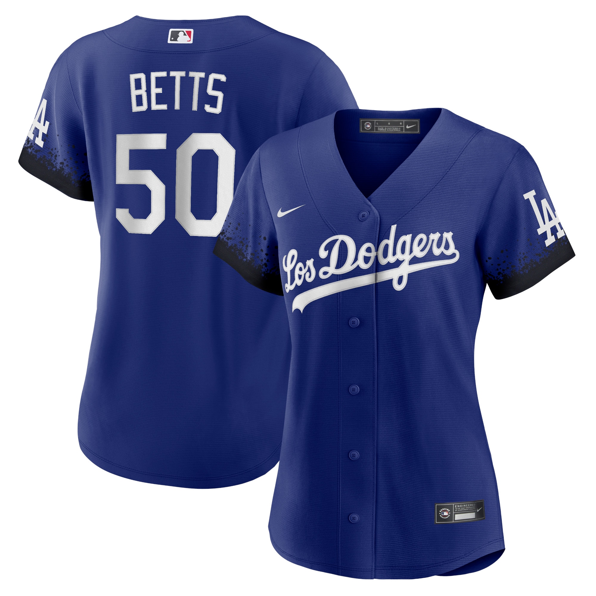 Mookie Betts Los Angeles Dodgers Women's City Connect Replica Player Jersey – Royal