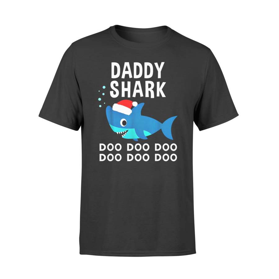 Christmas gift idea Dady Shark Doo Doo T-Shirt – Standard T-shirt