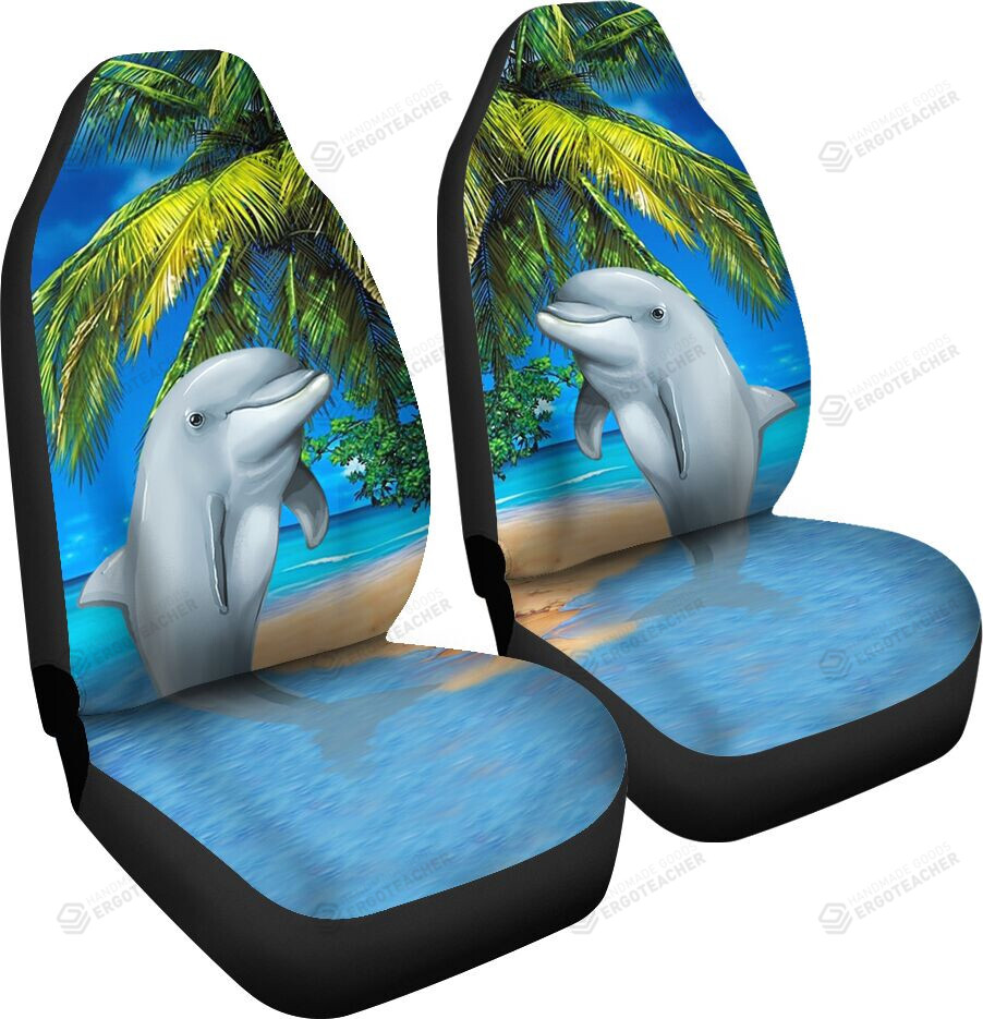 Dolphin Beach Car Seat Covers