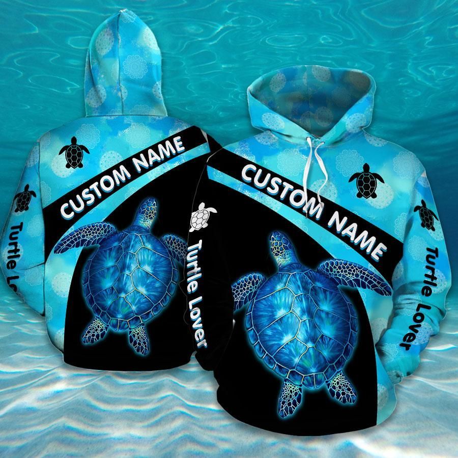 TJJ282009A06HT TURTLE CUSTOM NAME HOODIE BB