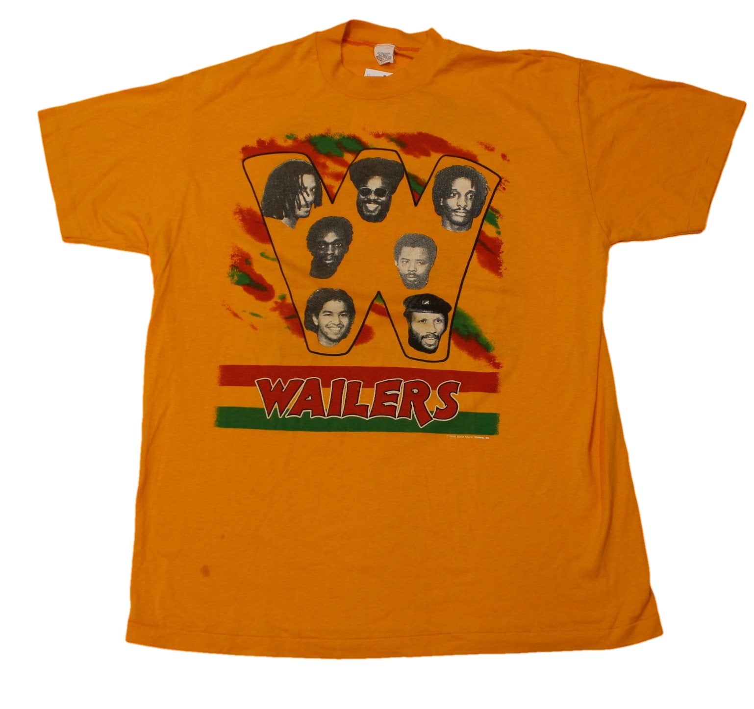 Vintage The Wailers Band “Band Muzic Wailes” T-Shirt