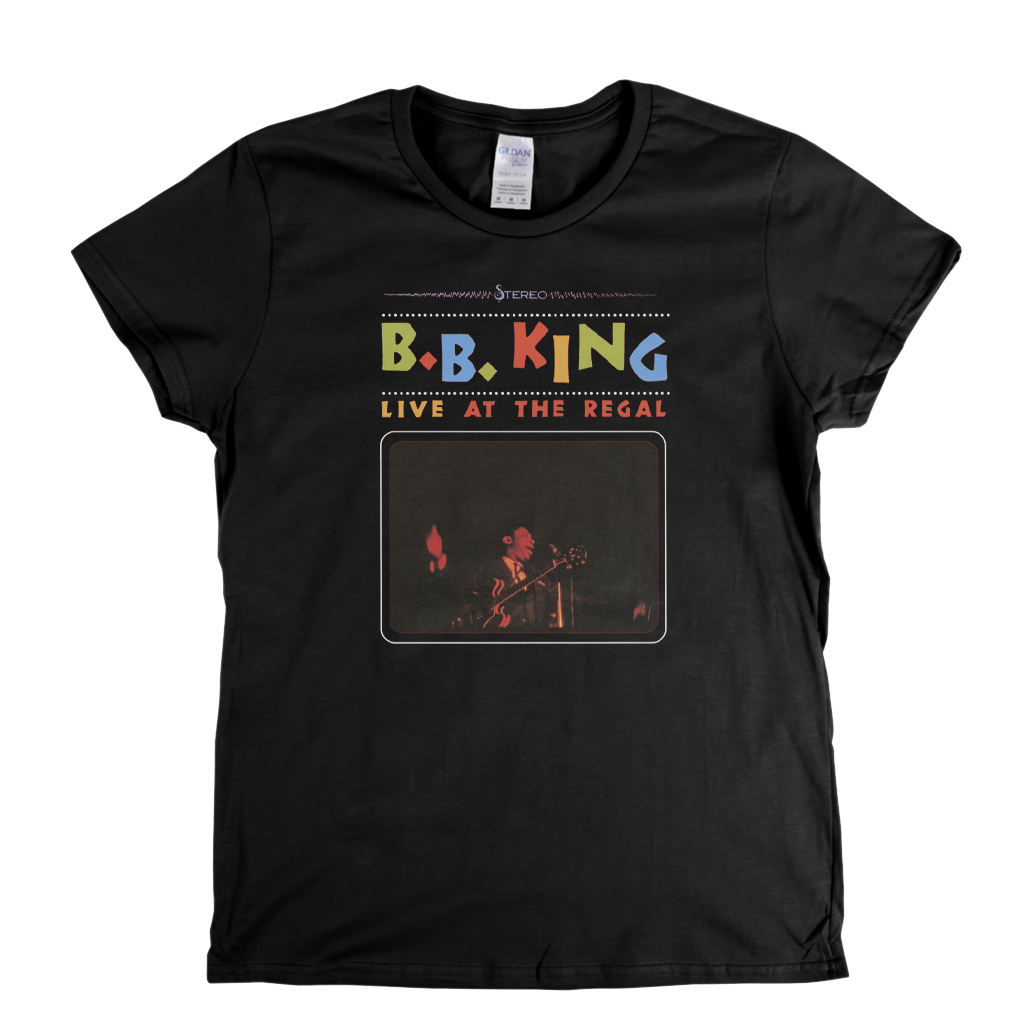 Bb King Live At The Regal Womens T-Shirt