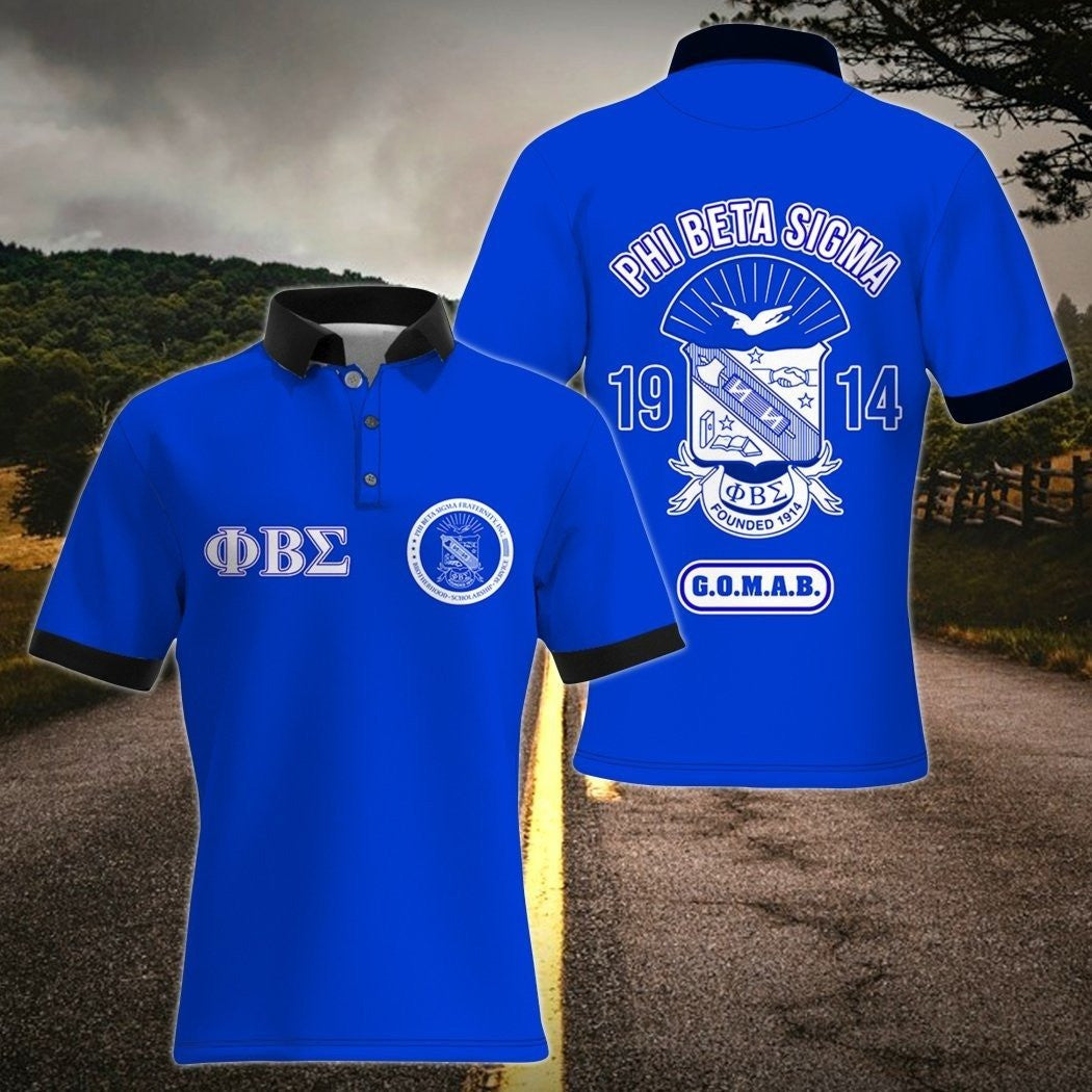 Fraternity Polo – Gomab Phi Beta Sigma Frat Inc Polo Shirt