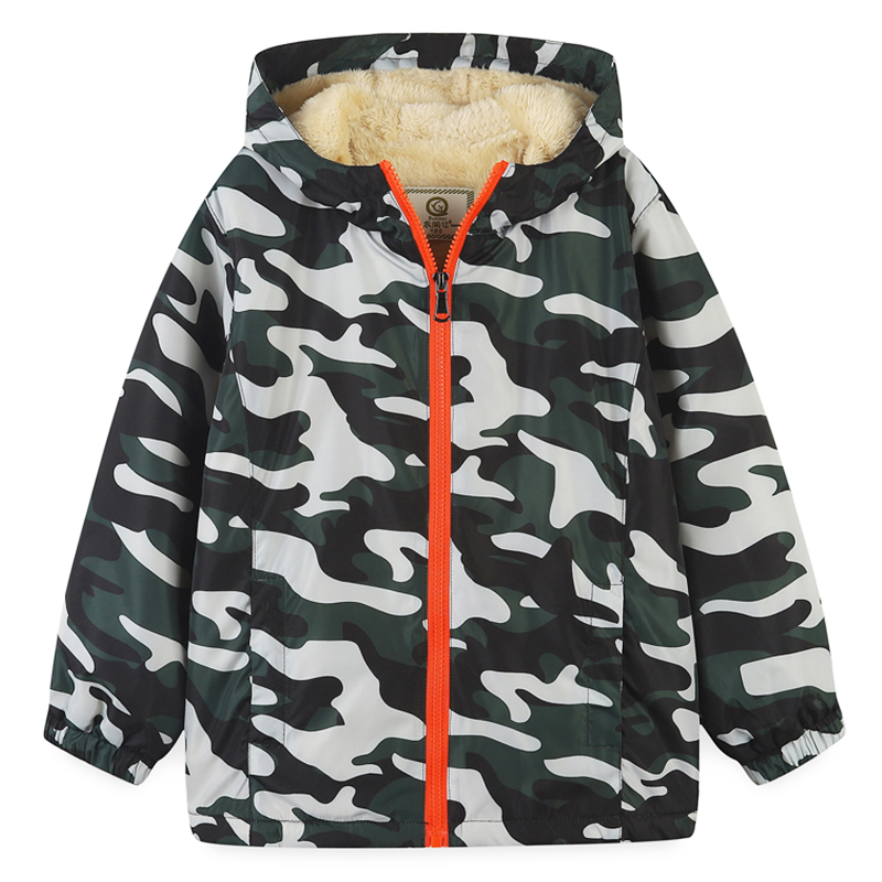 Bumeex Winter Jacket for Boys Trench Coat Camouflage Jacket Windproof Outdoor Hooded Jacket Boys Kids Coat Children’s Clothing alx