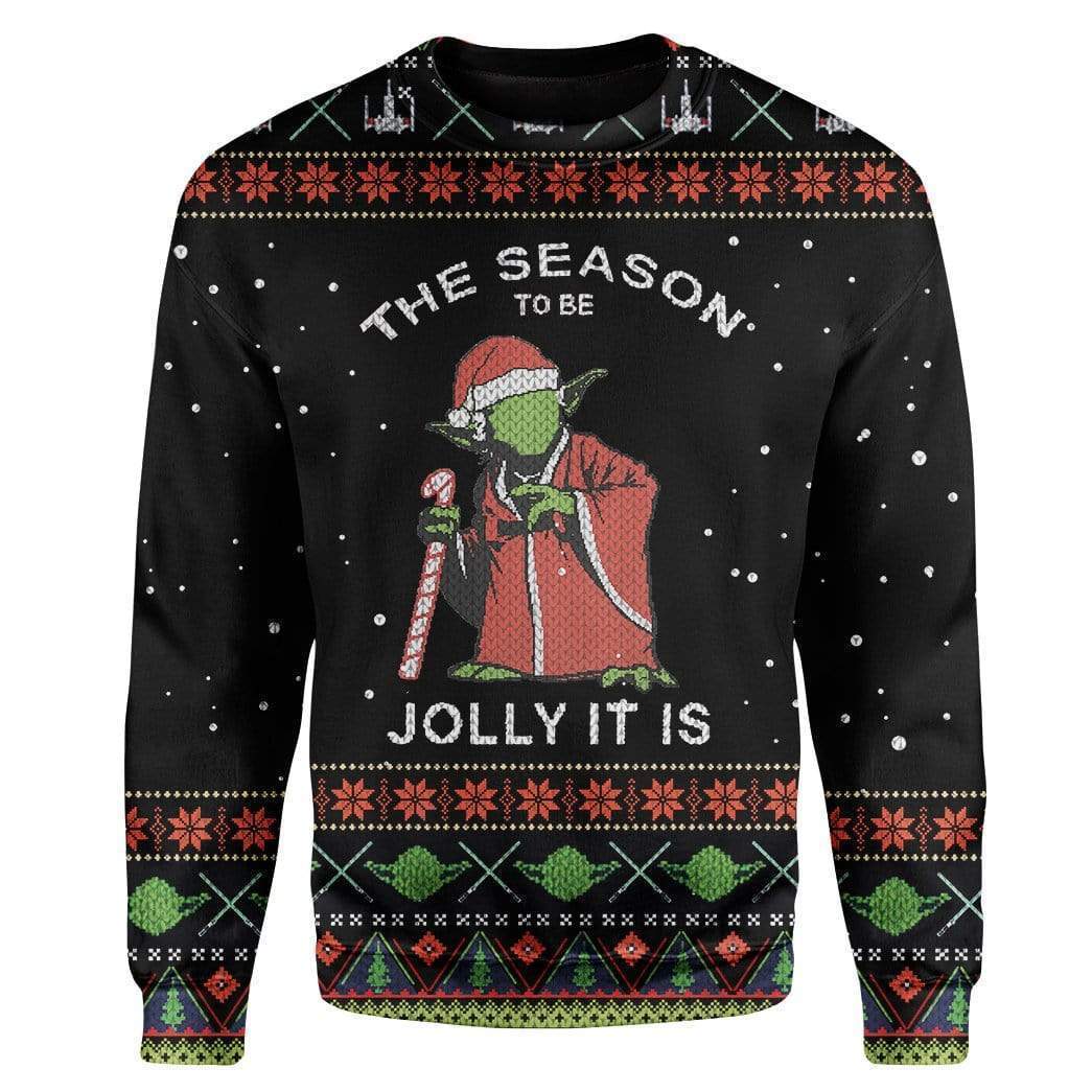 The Season To Be Jelly It Is Christmas Ugly Sweater | Unisex | Full Size | Adult | Colorful | US1961