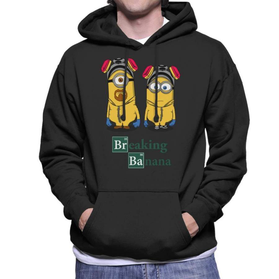 Breaking Bad Banana Minions Men’s Hooded Sweatshirt