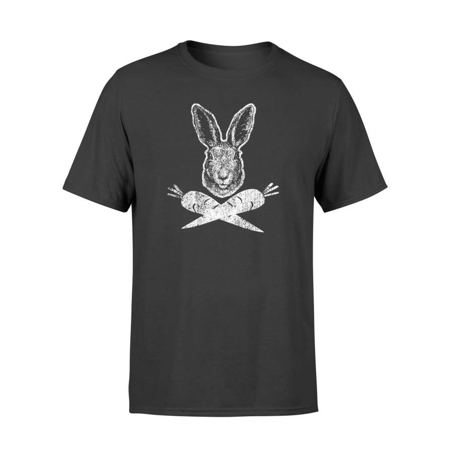 Bunny Skull And Crossbones Hip Easter T Shirt