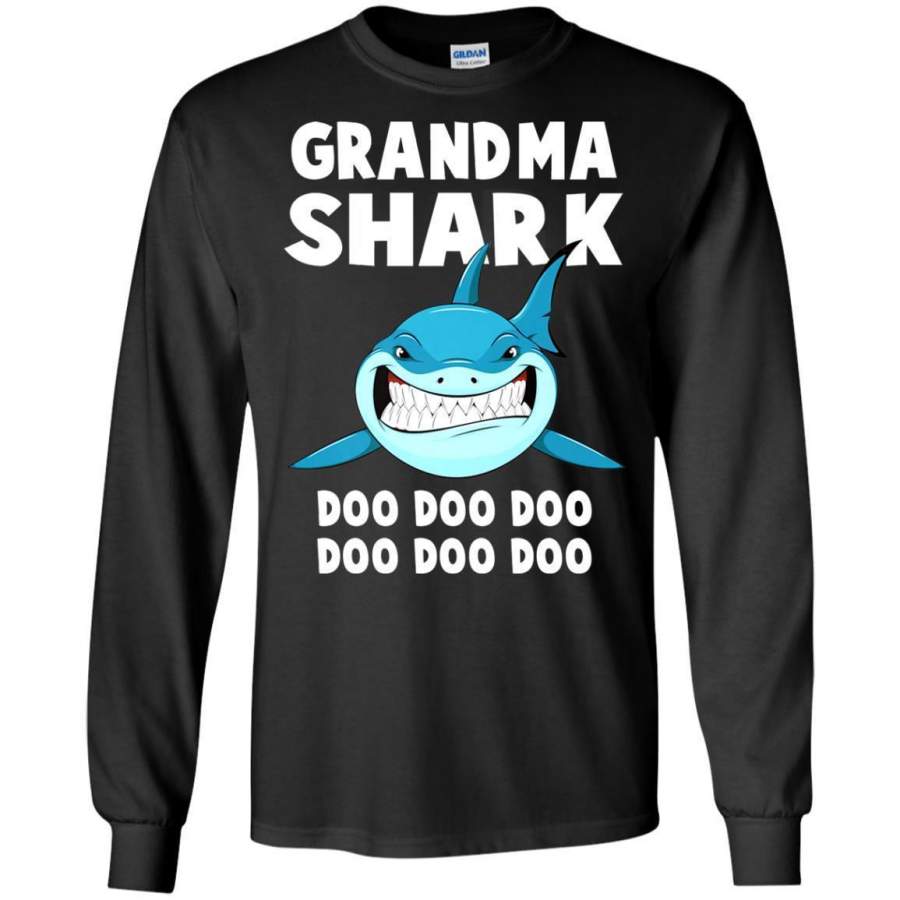 AGR Grandma Shark Doo Doo Doo Long Sleeve T-shirt