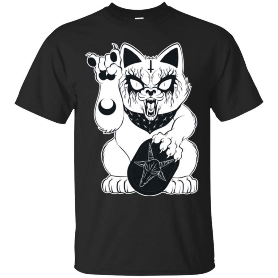 AGR Heavy Metal Lucky Cat Tshirt Funny Shirt For Cat Lover Jaq T-shirt