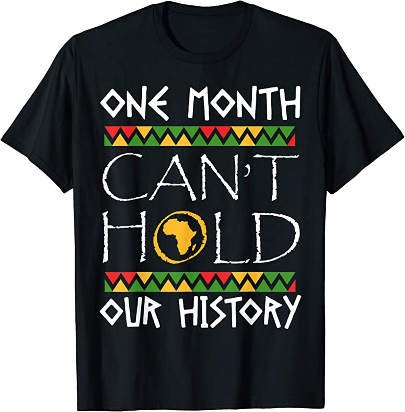 Black History Month Dashiki African Pride Heritage Quotes T-Shirt