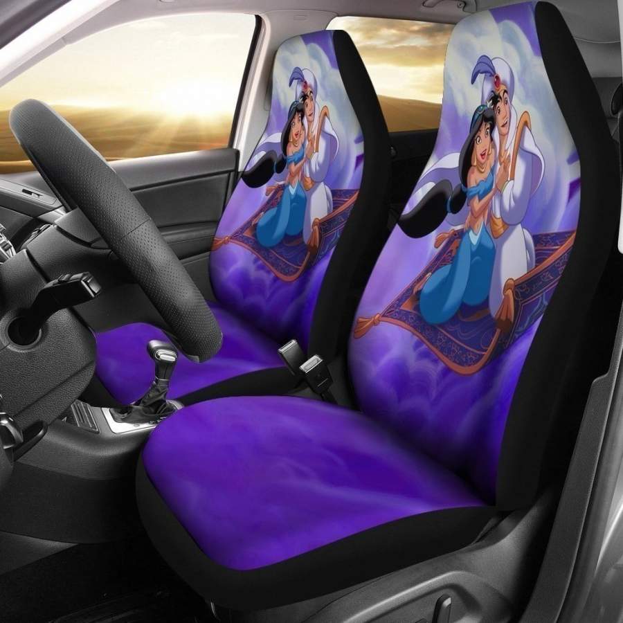 Aladdin and Jasmine Car Seat Covers