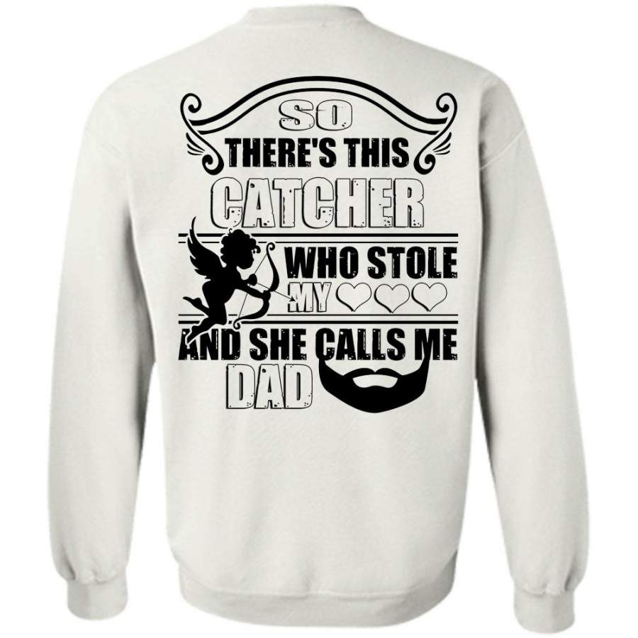 Favorite T Shirt, So There’s This Catcher Who Stole My Heart Sweatshirt