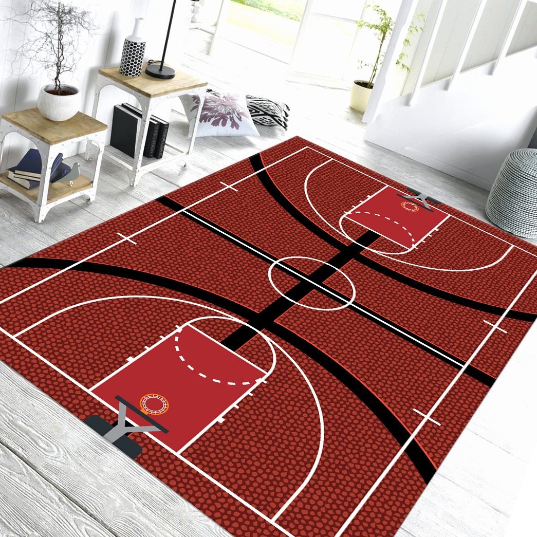 Casespring 3D Basketball Court Custom Carpet