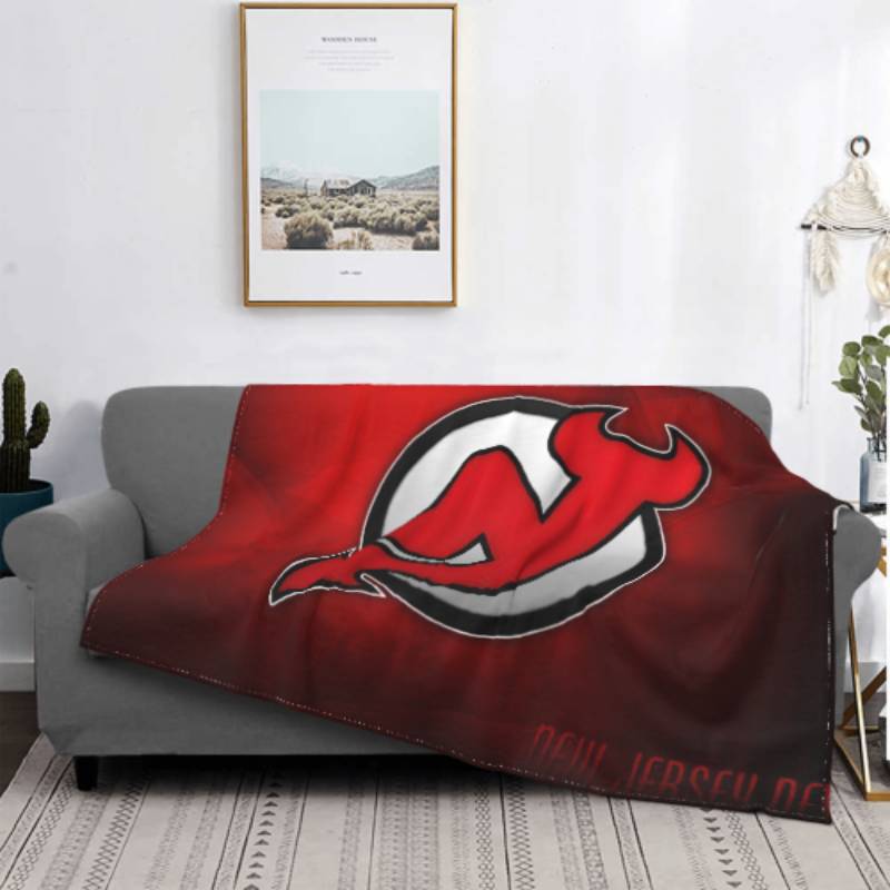 New Jersey Devils 3D Full Printing Blanket V5