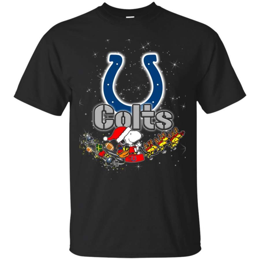 Snoopy Christmas Indianapolis Colts T Shirts