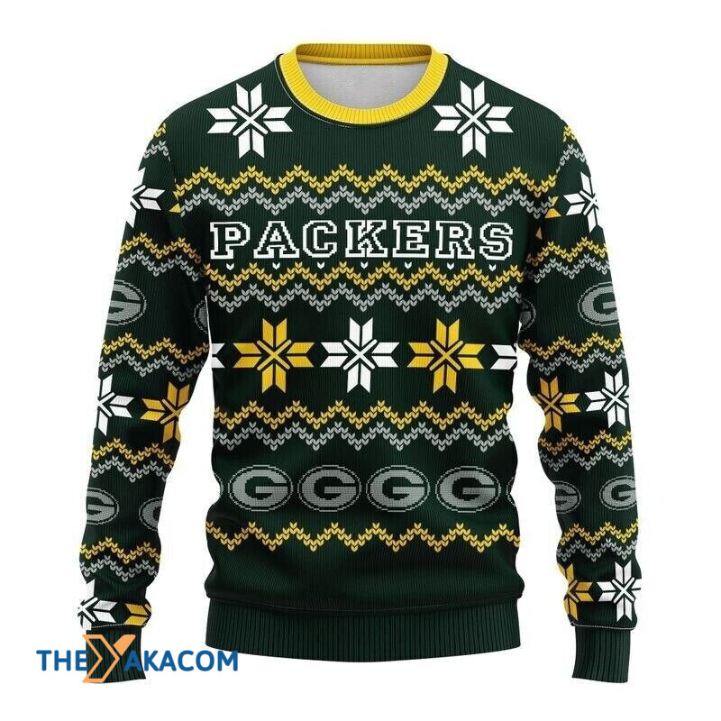 Green Bay Packers Great Gift For Fan Christmas Ugly Sweater